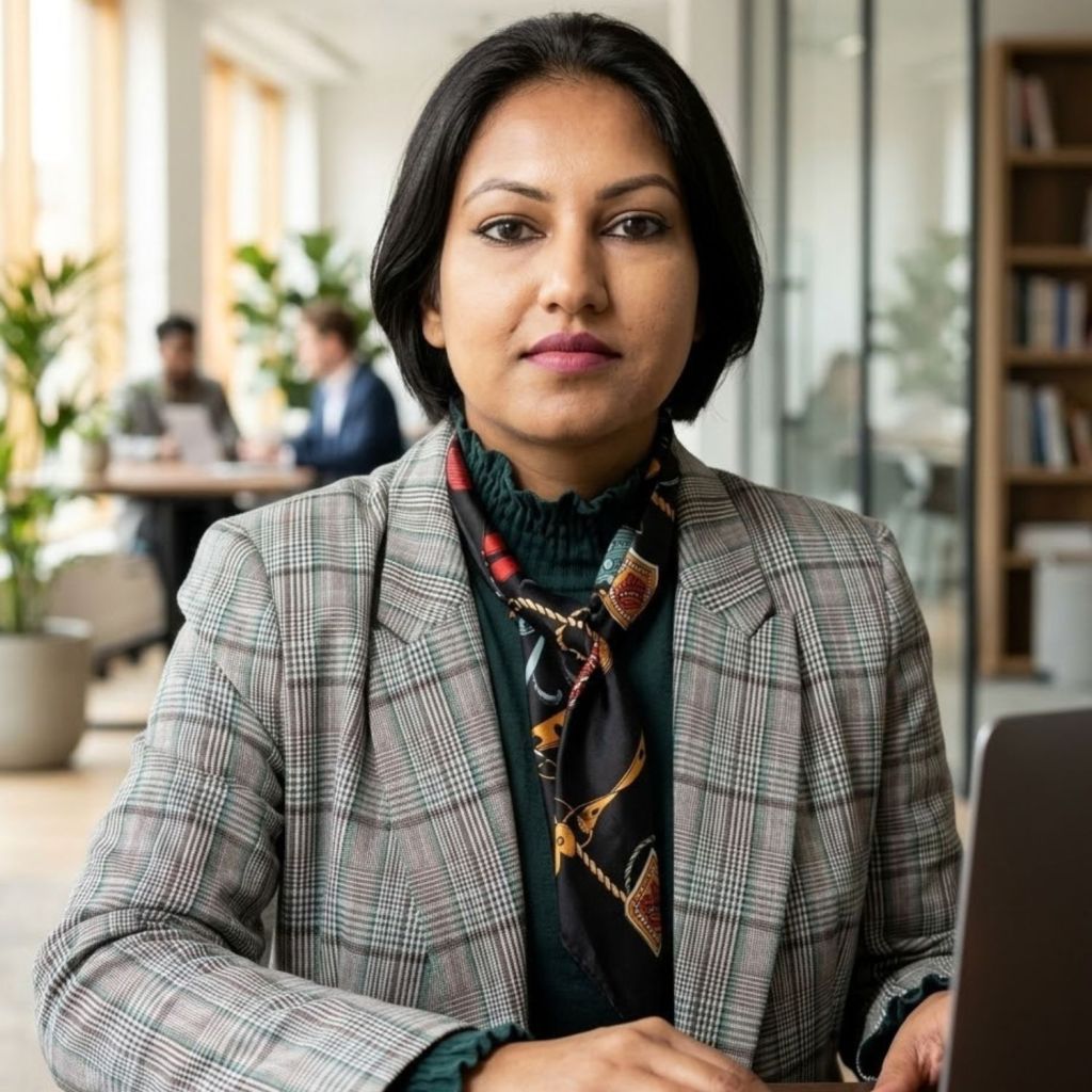 Portrait of Afroja K, Founder and Estate Planning Advisor at Codicil